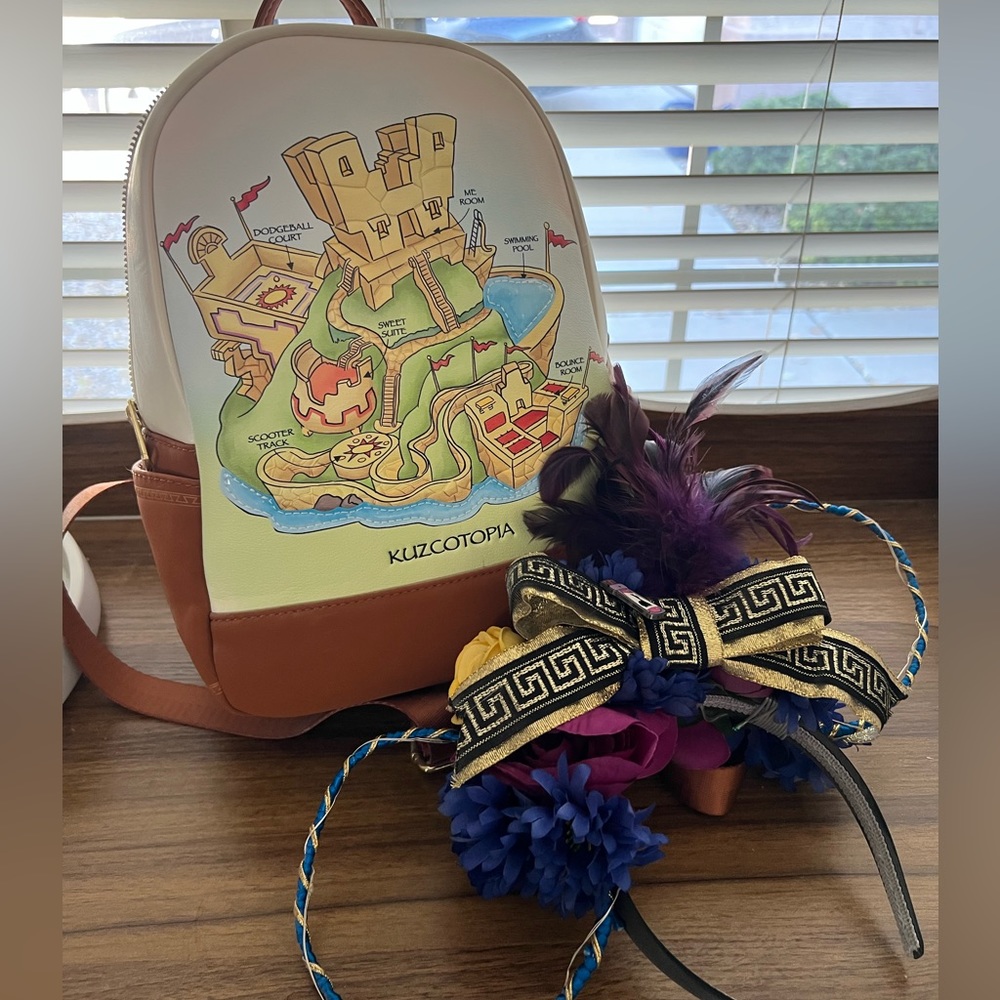 Emperor’s New Groove Loungefly and Custom Yzma Mickey Ears
